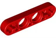 LEGO® 32449c5 - LEGO piros technic kar 1 x 4 méretű, lapos (32449c5)