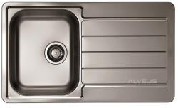 Alveus Mosogatótálca Alveus Line 20 fekete 86x16 cm 1078569 (1078569)