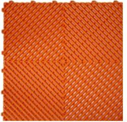 SwissDeck Műhelypadló - SwissDeck RibDeck Classic 33, 3 x 33, 3 cm - Tropical Orange (RDC-TO)