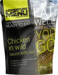 AdventureMenu Adventure Menu Диво пиле с ориз 400 г (7661)