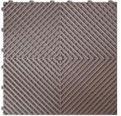 SwissDeck Műhelypadló - SwissDeck RibDeck Classic 33, 3 x 33, 3 cm - Slate Grey (RDC-SG)