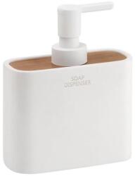 Gedy - Szappan adagoló NINFEA fehér/bambusz 138002 (SH0025)