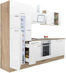 Leziter Yorki 300 konyhabútor alsó sütős, felülfagyasztós hűtős kivitelben