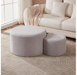 EGLO 424131 - 2 db MAHALEVONA taburet, átmérő 45, 5/70 cm, szürke 424131 (EG424131)