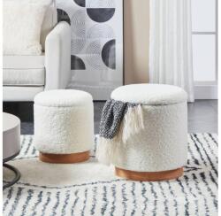 EGLO 424029 - 2 db MASHIKE taburet, átm. 30, 5/37 cm, fehér színű 424029 (EG424029)