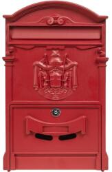 Z-tools Cutie Postala pentru Exterior, Rosie, Metal, 41 x 26 x 9 cm (ZLN-ZTS5577_R)