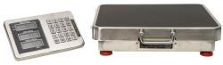 Z-TOOLS Cantar Electronic cu Platforma, fara Fir, 32 x 42 cm, Capacitate Maxima 150 kg, Inox (ZLN-ZTS8784)