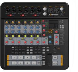 AVMATRIX Shark S4M, Mixer audio-video