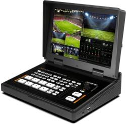 AVMATRIX Shark S4 PLUS, Mixer video cu 4 canale 2xHDMI si 2x3G-SDI, cu Ecran IPS de 10.1
