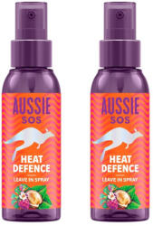 Aussie SOS Heat Protector hajápoló szérum (2x100 ml)