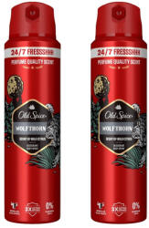 Old Spice Wolfthorn dezodor spray férfiaknak (2x200 ml)