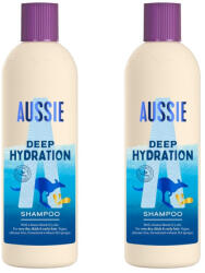 Aussie Deep Hydration Vegán sampon (2x300 ml)
