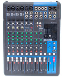Thunder Germany MG12XU 12 csatornás zenekari keverő + Effekt - mkaudio