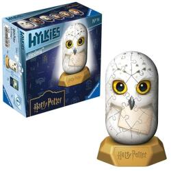 Ravensburger - Puzzle 3D Hylkies Harry Potter mini figurina de colectie Hedwig 54 piese (RVS3D08003)