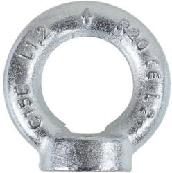 BETA 8042EZ M10 Emelő gyűrűs anya, horganyzott (ROBUR 8042EZ/10) (BETA-080420410)