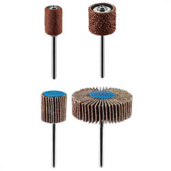 GRAPHITE Csiszolókészlet mini fúró- és csiszológéphez, csiszolóanyagok, lamellák, 24 db (GRAPHITE-55H081)