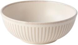 Made in Japan Bol ceramică RIDGED ALABASTER 16 cm, 600 ml, bej, ceramică, MIJ (MIJC2271) Castron