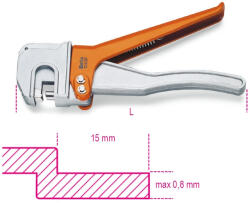 Beta 1065P Peremezőfogó, acélmatrica, alumíniumtest (BETA 1065P) (BETA-010650020)