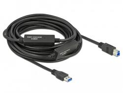 Delock Aktív USB 3.2 Gen 1 kábel A-típusú USB B-típusú USB csatlakozóvégekkel 10 m (85380) - dellaprint