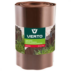VERTO Ágyásszegély 20 cm x 9 m, barna (VERTO-15G515)