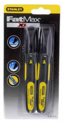 STANLEY Jelölőfilc 2 db vastag fekete, kínálóban (STANLEY-9-47-314)