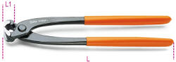 Beta 1098PL 220 Rabitz fogó, PVC borítású nyél, lakkozott (BETA 1098PL/220) (BETA-010980320)