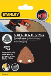 STANLEY Multifunkciós készülékhez 10db-os csiszolópapír