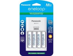 Panasonic akkutöltő Eneloop 10h + 4x1900mAh AA K-KJ18MCC40E