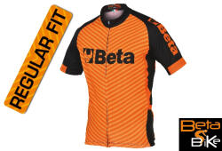 Beta 9542M Légáteresztő mikroszálas rövidujjú trikó, fedett hosszú cipzár, három hátsó zseb, egyikük cipzárral, szilikon gumi a trikó szélén (9542M BICIKLIS TRIKÓ/S) (BETA-095420051)