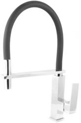 Gamma Luk, magas konyhai csaptelep elasztikus karral, króm, GMA-BLK-CH (GMA-BLK-CH)