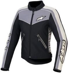 Alpinestars Jachetă de motocicletă pentru femei Alpinestars Stella T-Dyno rezistentă la apă negru-gri închis-gri-bej (AIM101-304)