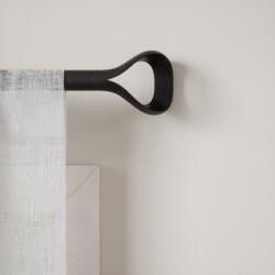 Umbra Loop Teleszkópos Függönykarnis Matt Fekete 107-305 cm (KHM-1020375-038) - platinashop