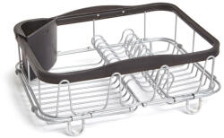 Umbra Sinkin Multi Edényszárító Állvány Fém-Műanyag Ezüst-Fekete Bővíthető (KHM-1004292-047)