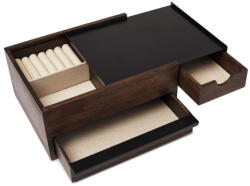 Umbra Stowit Ékszertartó Doboz Dió-Fekete (KHM-290245-048)