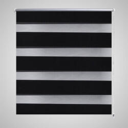 vidaXL Zebra roló 120 x 230 cm Fekete (240220) - valora