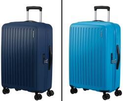 American Tourister REJOY négykerekű kék közepes bőröndök 153177