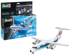 Revell BAe 146-200 AirUK (63791) 1: 144 makett készlet kiegészítőkkel (63791)