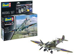 Revell Supermarine Spitfire Mk. IXc (63927) 1: 32 makett készlet kiegészítőkkel (63927)