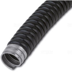 Univolt Fém gégecső műanyag köpennyel 10/7, 1mm DE331S 07 25m fekete, SG-S-P 005985 Univolt (005985)