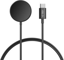 Tech-Protect Mc03 Ultraboost - Samsung Galaxy Watch mágneses töltő fekete, Type-C (USB-C) kábel - graffistore