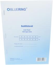 Bluering Szállítólevél A5, 25x4lapos B. 10-70/A/V Bluering®