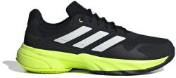 adidas Courtjam Control 3 Clay Carbon/Lucid Lemon Férfiteniszcipő EUR 40 2/3