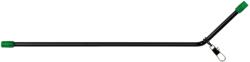 KONGER polyline black anti-tangle tube with snap 20cm (661401000)