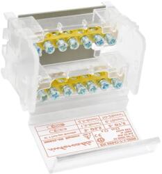 Intercable Sorkapocs, bipoláris elosztó, 4 modul, 100A (MDB25-4M) (MDB25-4M)
