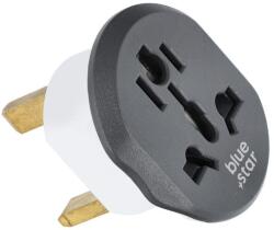  Adapter: BlueStar - angol (UK szabvány G típusú) hálózati töltő adapter, fehér