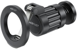 ACEFAST E23 Mágneses Telefontartó - Szorítóbilincses - Fekete (E23)