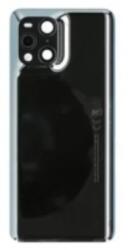 Oppo Find X3 Pro (CPH2173), Akkufedél (ragasztó, kameraplexi), fekete