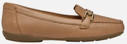 Geox bőr mokaszin D ANNYTAH MOC bézs, női, lapos talpú, D84BMA 00046 C5000 - bézs Női 39