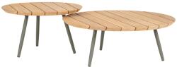 Bizzotto Két kerti asztal készlet Ivissa II. 60/80 cm (BI-0660615)
