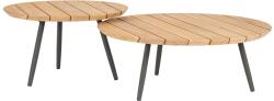 Bizzotto Két kerti asztal készlet Ivissa 60/80 cm (BI-0660623)